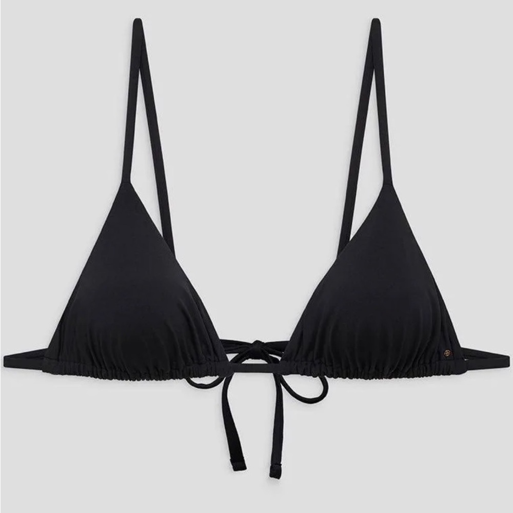 Anine Bing Brielle Bikini Top Black (size L) - NWT NEVER WORN - TOP ONLY